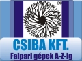 CSIBA Kft - Faipari g�pek A-Z-ig!